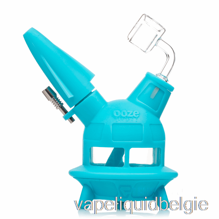 Vape België Ooze Ufo Siliconen Waterpijp Aqua Teal (teal)